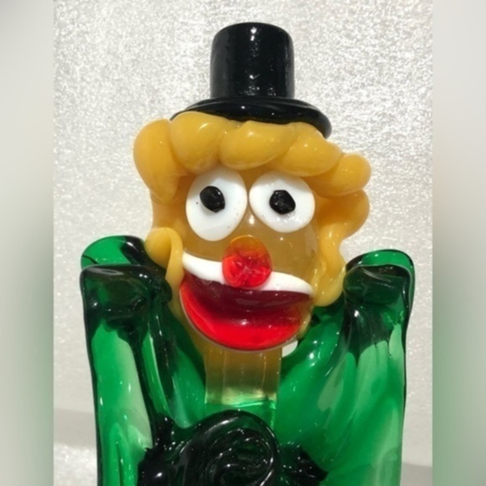 Murano Vetro Artistico Clown Glass